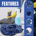 Blue Huck Cleaning Cloth - Infographics - Wiping Hub