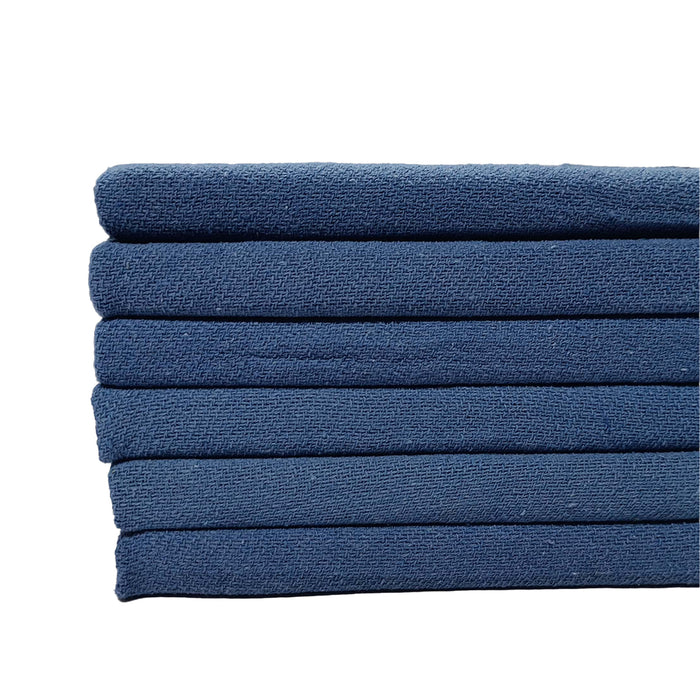 Premium Blue Huck Towels - 15" x 27"