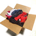 Color Knit T-Shirt Cleaning Rags 50 lbs. Box - Wiping Hub