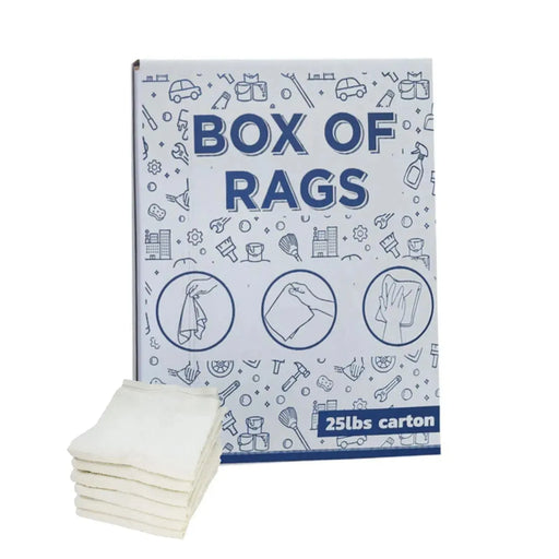 Bulk Clean Up Terry White Bar Towels - 14x17 to 16x19 - 675 lbs. Pallet - 27 x 25 lbs. Boxes - Wiping Hub