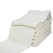 Terry White Bar Towels - 14x17 to 16x19 - 1000 lbs. Pallet - 40 x 25 lbs - Wiping Hub