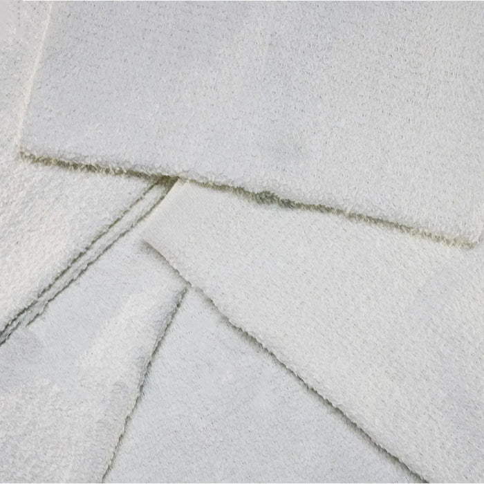Terry White Bar Towels - 14x17 to 16x19 - 1000 lbs. Pallet - 40 x 25 lbs - Wiping Hub