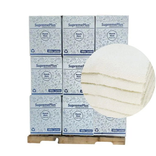 Clean Up Terry Bar Towels - 675 lbs. Pallet - 27 x 25 lbs. Boxes - Wiping Hub