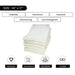 Terry White Bar Towels - 14x17 to 16x19 - 1000 lbs. Pallet - 40 x 25 lbs - Wiping Hub