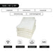 Terry White Bar Towels - 14x17 to 16x19 - 1000 lbs. Pallet - 40 x 25 lbs - Wiping Hub
