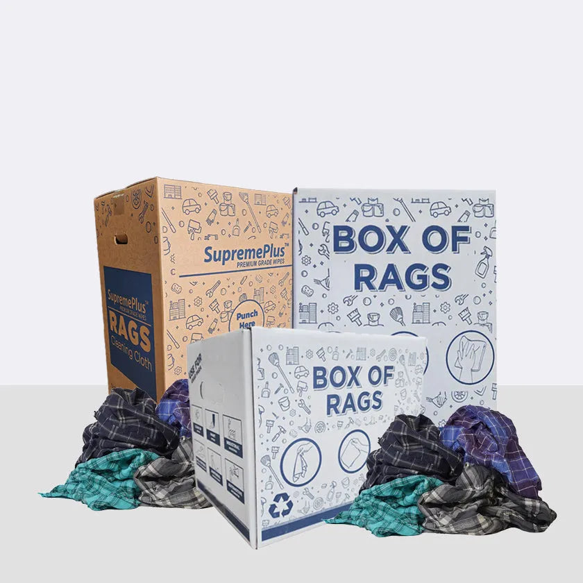 Box Rags Mechanic Mechanic Rags — Wiping Hub