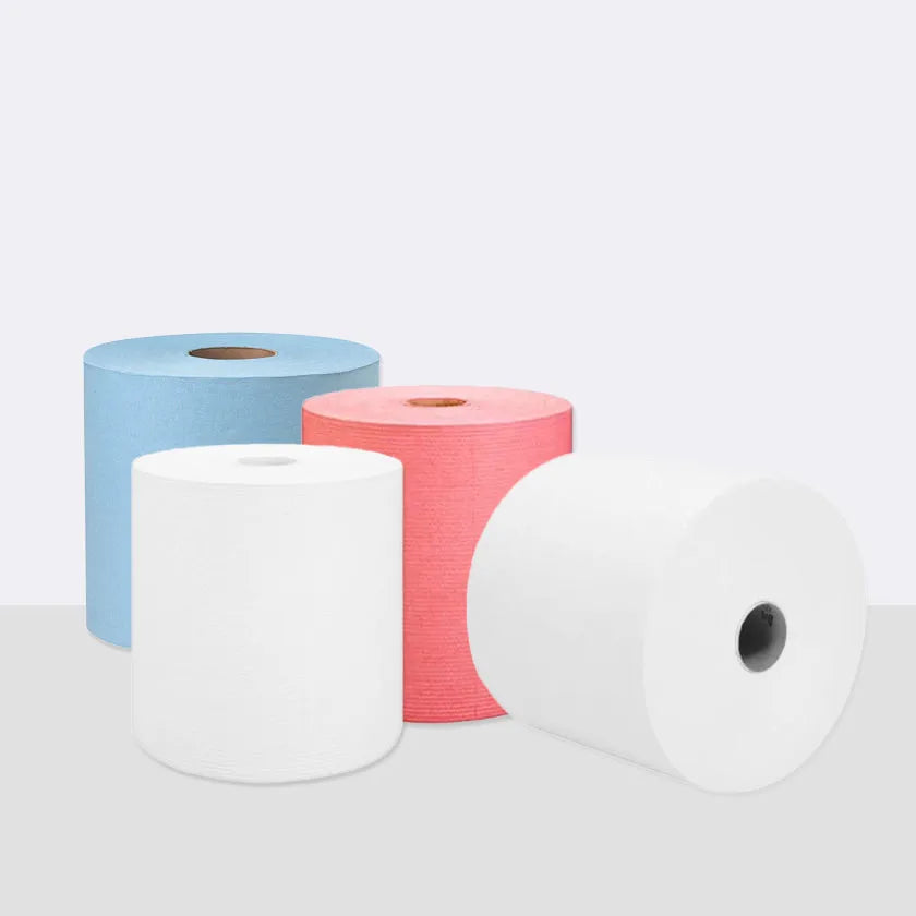 Lint Free Roll - Wiping Hub