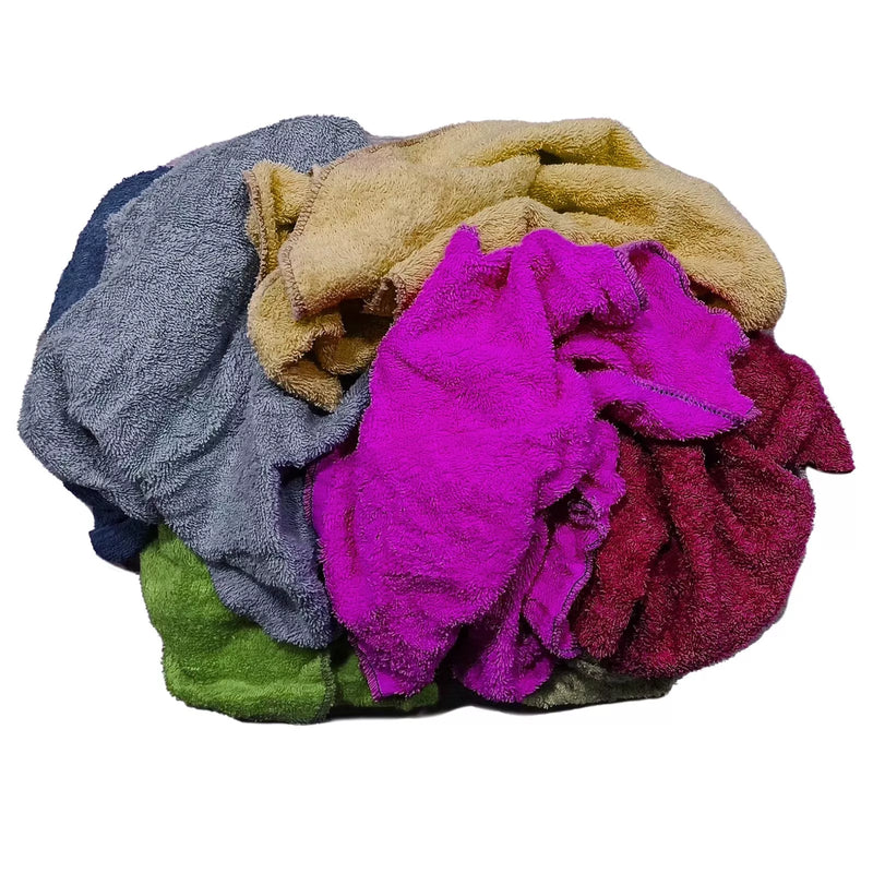 New Color Terry Towel Cleaning Rags - Bulk Buy