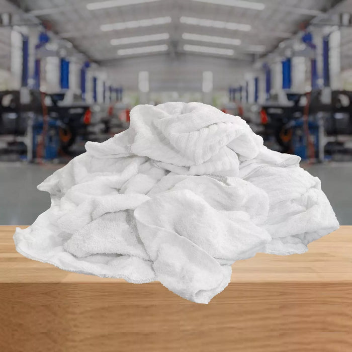 New White Terry Towel Rags