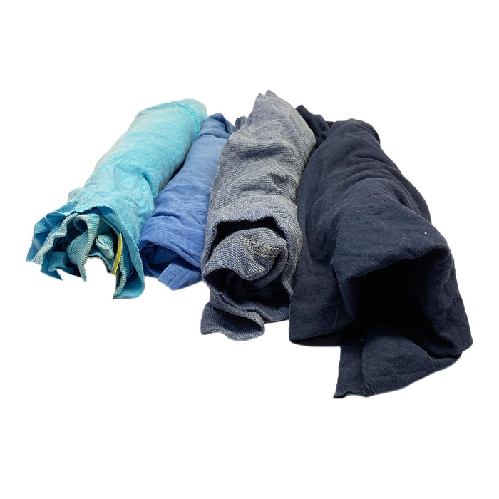 Color Knit T-Shirt Rags 1 lb. Bag Pack of 24