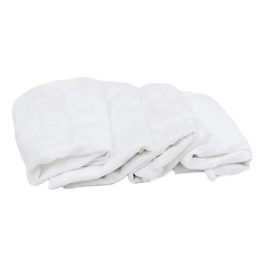 New Premium White Washed T-Shirt Rags - Wiping Hub