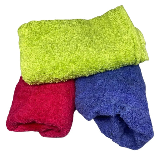 New Color Terry Towel Cleaning Rags - Bulk Buy - Wiping Hub