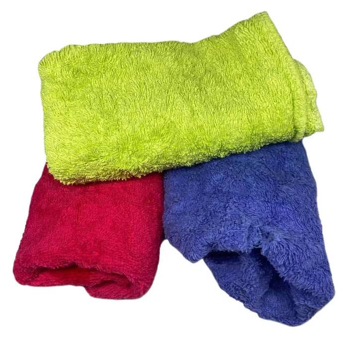 New Color Terry Towel Cleaning Rags - Bulk Buy - Wiping Hub