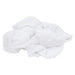New Premium White Washed T-shirt Rags - 960 lbs. Pallet - 96 x 10 lbs. Bags - Wiping Hub