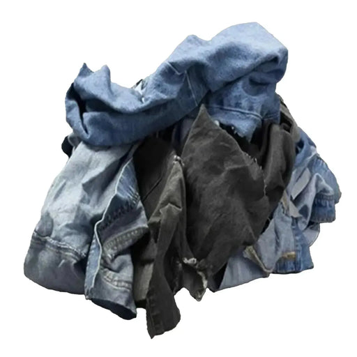 Denim Material Rags - Wiping Hub
