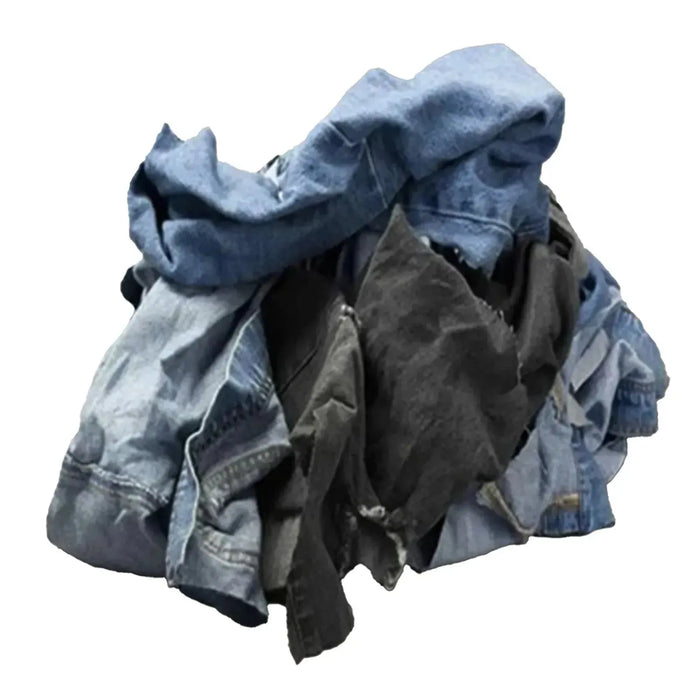 Denim Material Rags - Wiping Hub