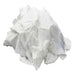 Recycled White Linen Mixed Material Cleaning Rags 600 lbs. Pallet - 12 x 50 lbs. Boxes - Wiping Hub