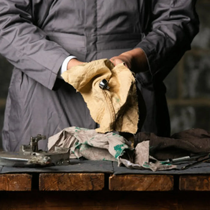 Recycled Corduroy Material Cleaning Rags - 600 lbs. Pallet - 12 x 50 lbs. Boxes - Wiping Hub