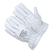 Cut Resistant Goatskin Leather Driver Gloves - White - L, XL, 2XL