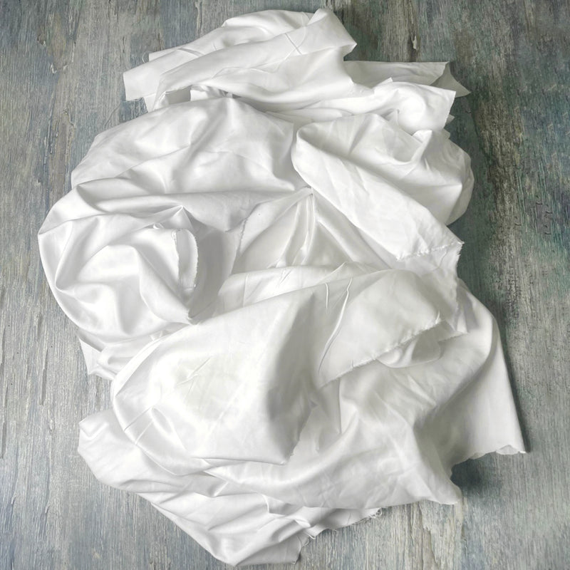 Recycled White Sheeting Rags