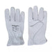 Goatskin Leather Driver Gloves - White - L, XL, 2XL - Wiping Hub