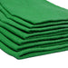 Premium Green Huck Towels - 15" x 27"