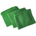 Premium Green Huck Towels - 15" x 27" - Wiping Hub