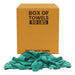 Recycled Green Huck Cleaning Towels - 600 lbs. Pallet - 12 x 50 lbs. Boxes - Wiping Hub