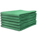 Premium Green Huck Towels - 15" x 27"