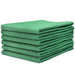 Premium Green Huck Towels - 15" x 27" - Wiping Hub