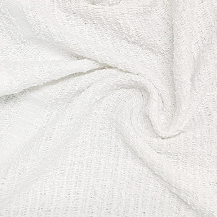 Economy White Wash Cloth Towels - 12" x 12" - Wiping Hub