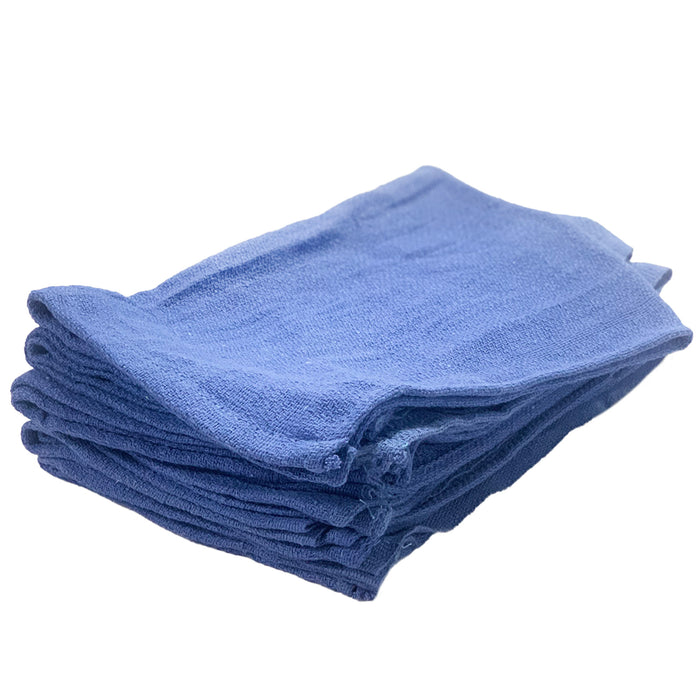 Premium Blue Huck Towels 15x27