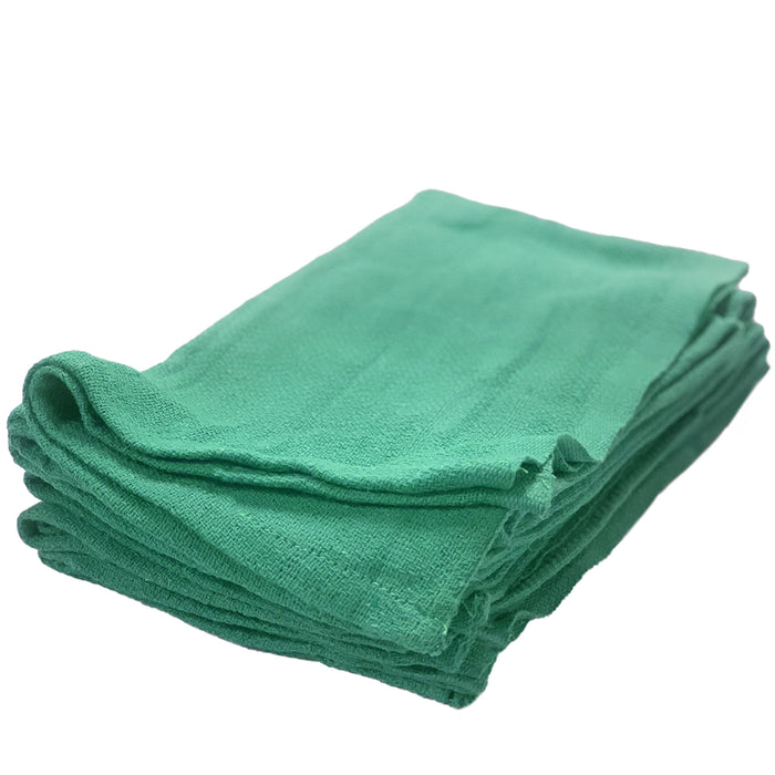 Premium Green Huck Towels 15x27