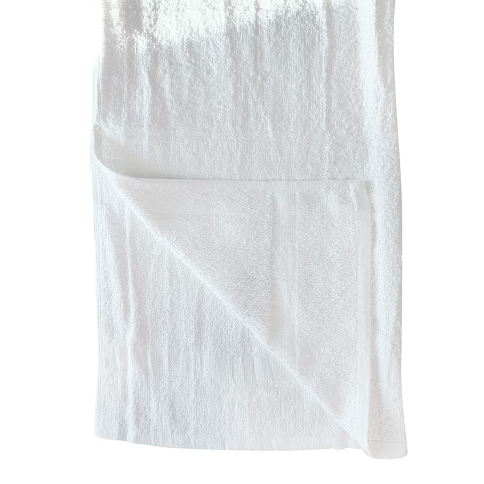 Economy White Hand Towels - 16" x 27"