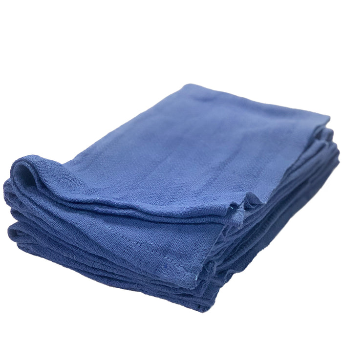 Premium Blue Huck Towels 15x27