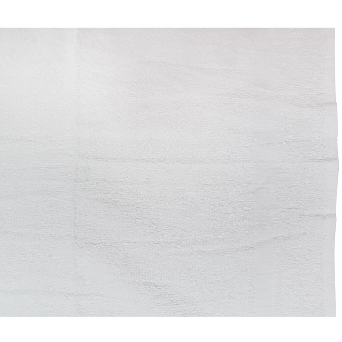 Economy White Hand Towels - 16" x 27" - Wiping Hub