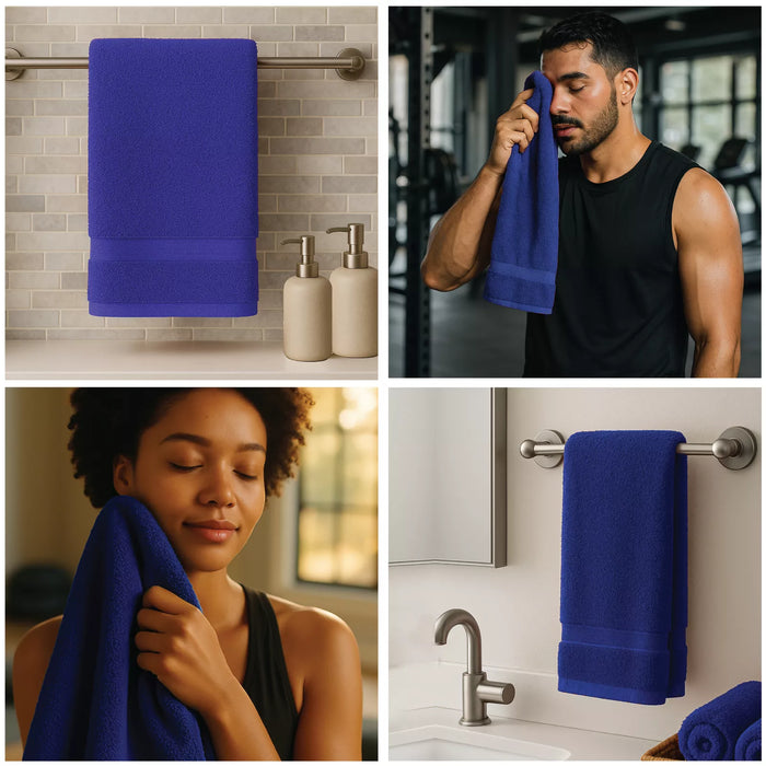 Blue Hand Towels - Buy Bulk in Wholesale Price