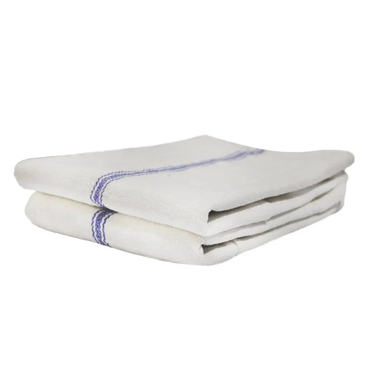 Herringbone White Kitchen Towels - 15" x 26" - Wiping Hub