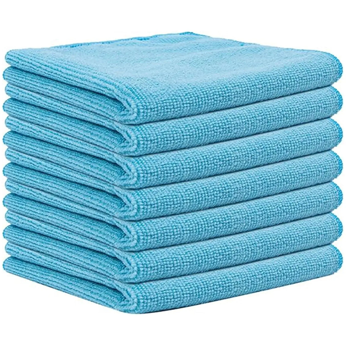 Microfiber Towels - Blue - Wiping Hub