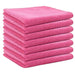 Microfiber Towels - Pink - Wiping Hub