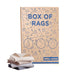 New 100% Cotton Heavy-Duty Towel Rags - 50 lbs. Box - Wiping Hub