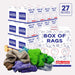 Bulk Color Terry Towel Cleaning Rags – 675 lbs. Pallet – 27 x 25 lbs. Boxes - Wiping Hub