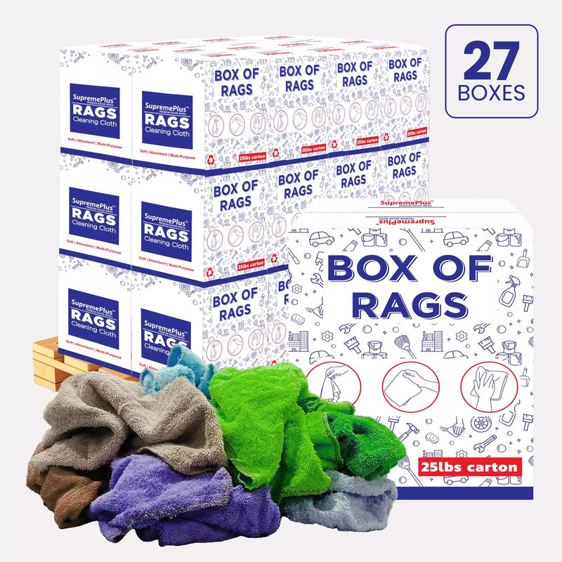 New Color Terry Towel Cleaning Rags - Bulk Buy