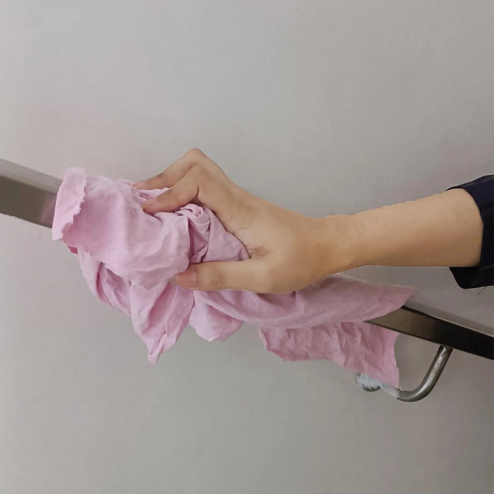 New Multi-Color Washed T-shirt Rags - 1000 lbs. Pallet - 40 x 25 lbs. Compressed Boxes