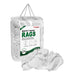 New White Knit Cleaning Rags - Polybags Master Carton - 1 lb Pack of 24