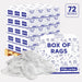 New White Terry Towel Cleaning Rags – 720 lbs. Pallet - 72 x 10 lbs. Boxes - Wiping Hub