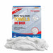 New White Terry Towel Cleaning Rags - 25 lbs. Compressed Box - Wiping Hub