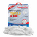 New White Terry Towel Cleaning Rags – 5 lbs Compressed Box – Wiping Hub