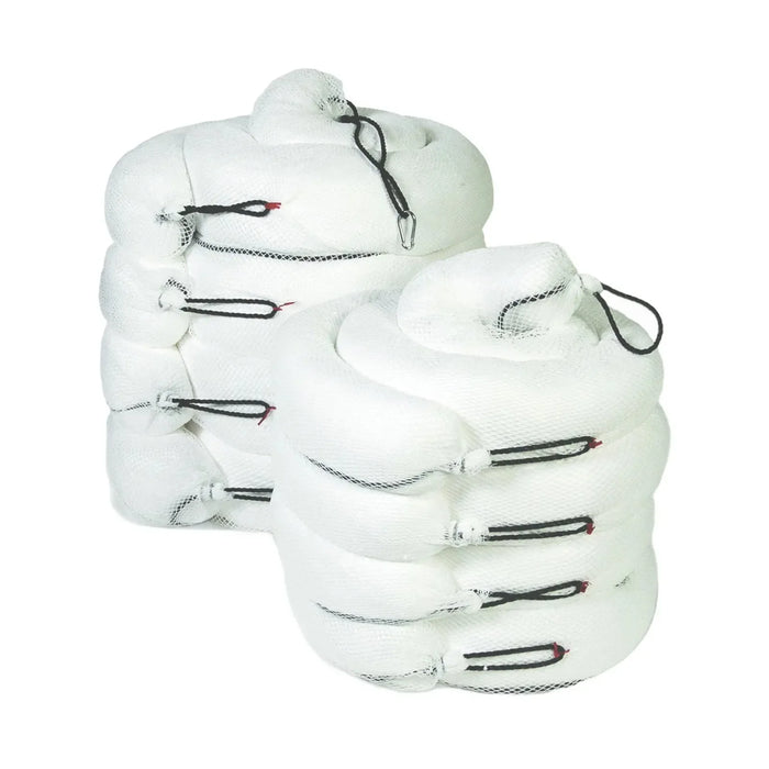 Oil Only Sorbent Booms - 8" x 10' - Wiping Hub