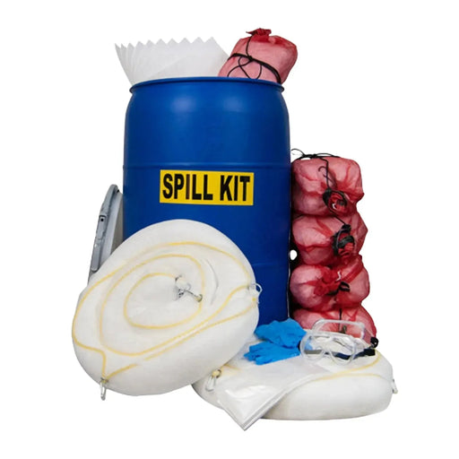 Oil-Only Spill Kit - 55 Gallons - Wiping Hub